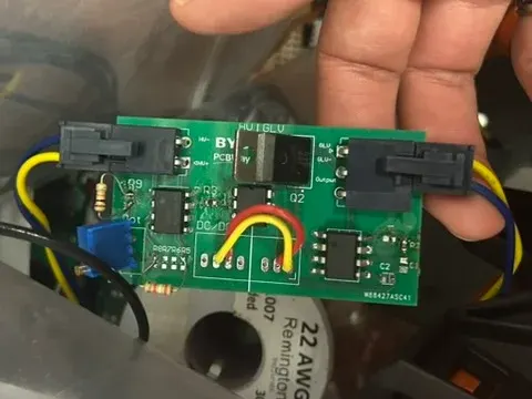 Original inherited board · not my design